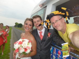 Reunited with prom riders four years later